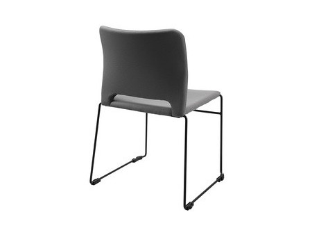 Topstar Chaise visiteur 'Visit Lite', rembourré, bleu
