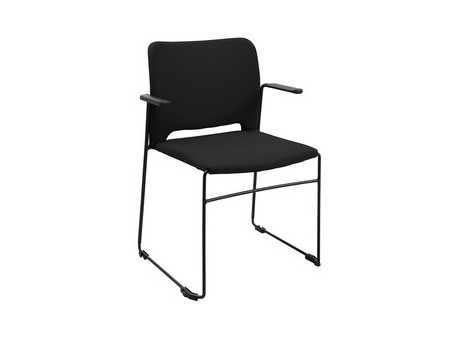 Topstar Chaise visiteur 'Visit Lite', rembourré, noir