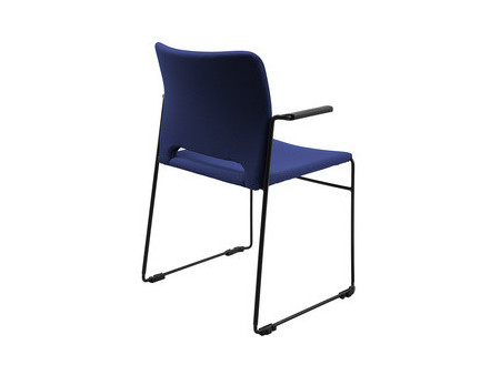 Topstar Chaise visiteur 'Visit Lite', rembourré, noir