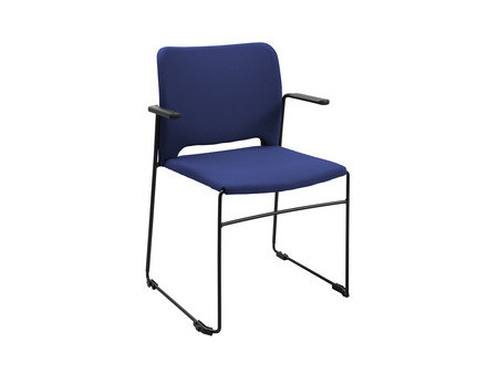 Topstar Chaise visiteur 'Visit Lite', rembourré, gris