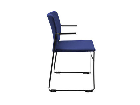 Topstar Chaise visiteur 'Visit Lite', rembourré, gris