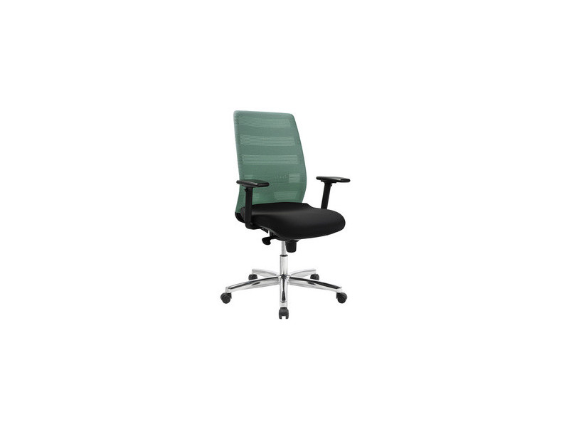 Topstar Fauteuil de bureau 'Airpoint II', noir / vert menthe