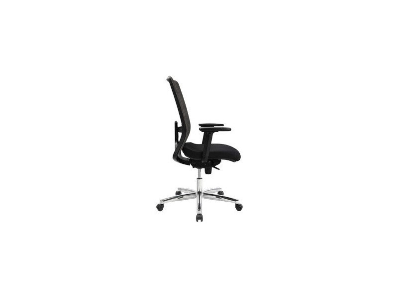 Topstar Fauteuil de bureau 'Airpoint II', noir/ocre