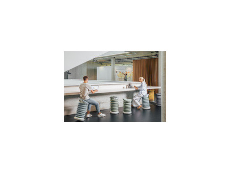 Topstar Tabouret 'Sitness 4D', blanc papyrus / rosé