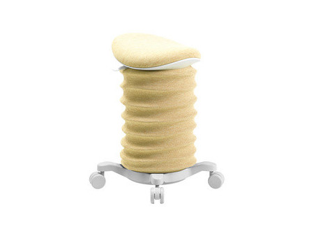 Topstar Tabouret 'Sitness 4D Move', blanc papyrus / jaune