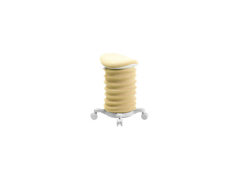 Topstar Tabouret 'Sitness 4D Move', blanc papyrus / jaune