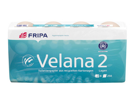 Fripa Papier toilette Velana, 3 couches, marron