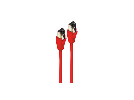 shiverpeaks Câble patch, cat. 8.1, F/FTP, 0,25 m, rouge