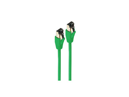 shiverpeaks Câble patch, cat. 8.1, F/FTP, 10,0 m, jaune