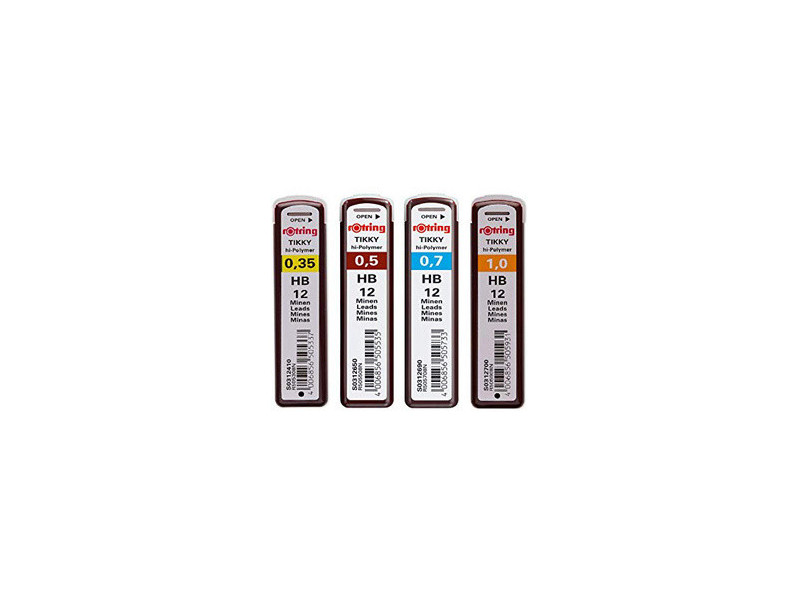 rotring Mines pour porte-mines retractable Tikky 0,5 mm