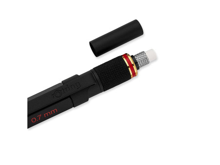 rotring Stylo à pointe fine et stylet 800+, 0,7 mm, noir