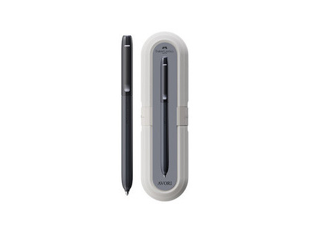 FABER-CASTELL Stylo bille rétractable AVORI XB Midnight Muse