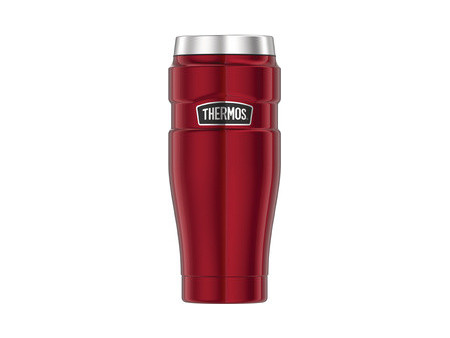 THERMOS Gobelet isotherme STAINLESS KING, 0,47 litre, rouge