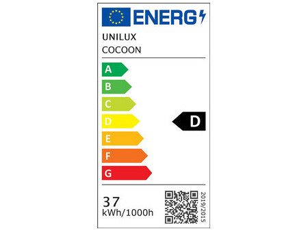 UNiLUX Lampadaire à LED COCOON, hauteur: 1.800 mm, noir