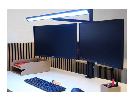 UNiLUX Lampe LED ELITE LUMINO + Support pour écran