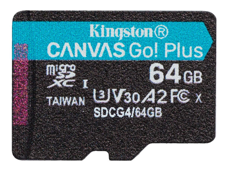 KINGSTON 64Go microSDXC Canvas w/o ADP