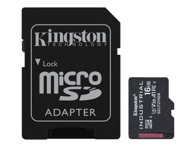 KINGSTON 16Go microSDHC Industrial C10