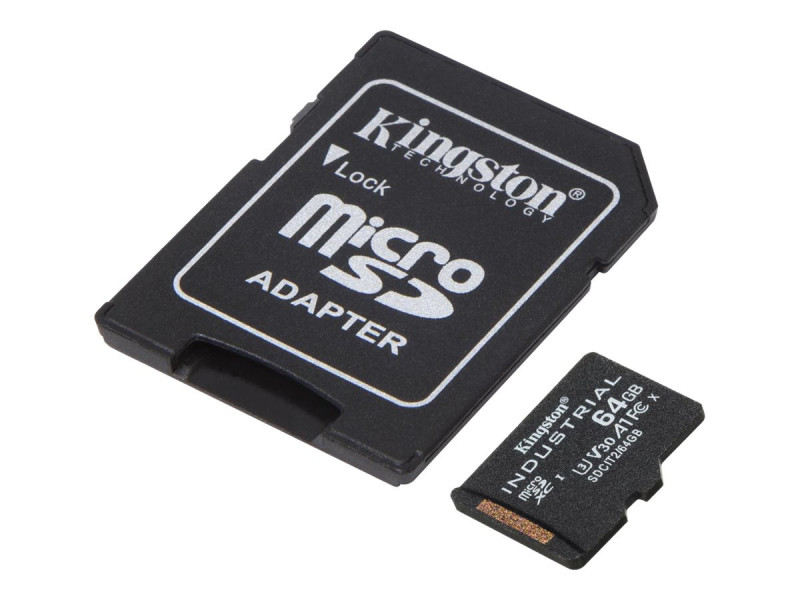 KINGSTON 64Go microSDXC Industrial C10
