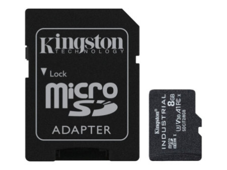 KINGSTON 8Go microSDHC Industrial C10