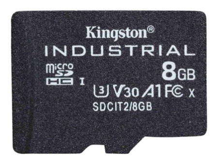 KINGSTON 8Go microSDHC Industrial C10