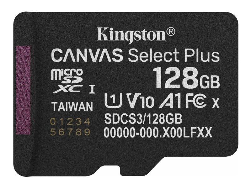 KINGSTON Canvas SelectPlus micSDXC 128Go