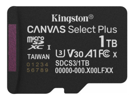 KINGSTON Canvas SelectPlus micSDXC 1To