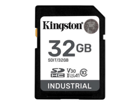 KINGSTON 32Go SDHC Industrial C10 UHS-I