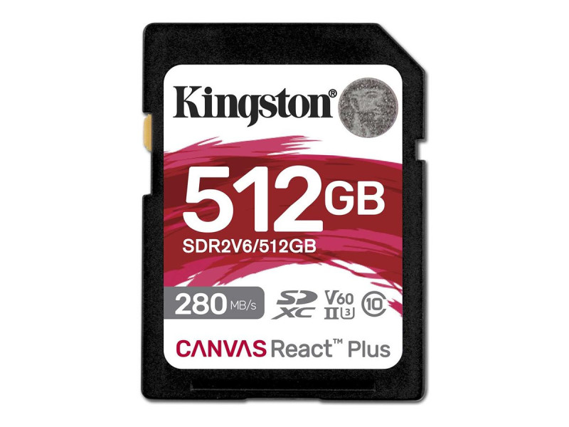 KINGSTON 512Go Canvas React Plus SDXC