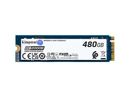 KINGSTON 480Go DC2000B PCIe 4.0 M.2 2280