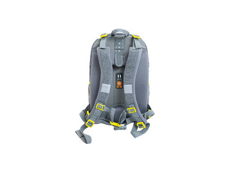 EBERHARD FABER Sas à dos scolaire X-Style, gris / jaune fluo