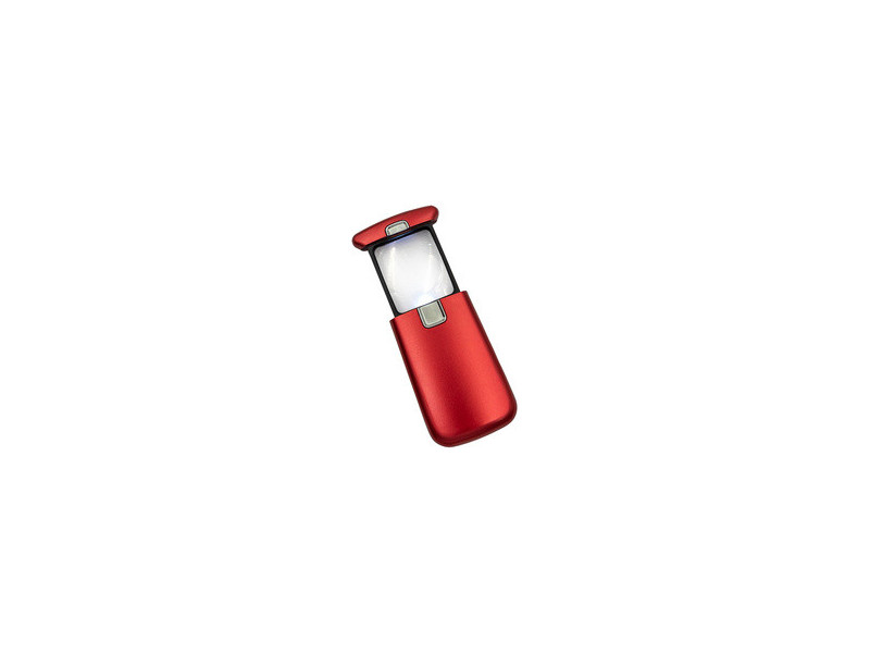 WEDO Loupe Lucina avec lumière LED, rouge
