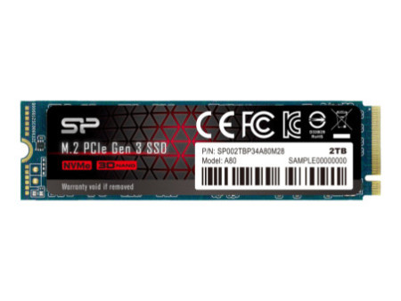 SILICON POWER SSD P34A80 2To M.2 PCIe