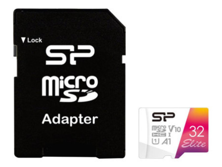 SILICON POWER Elite Micro SDHC 32Go