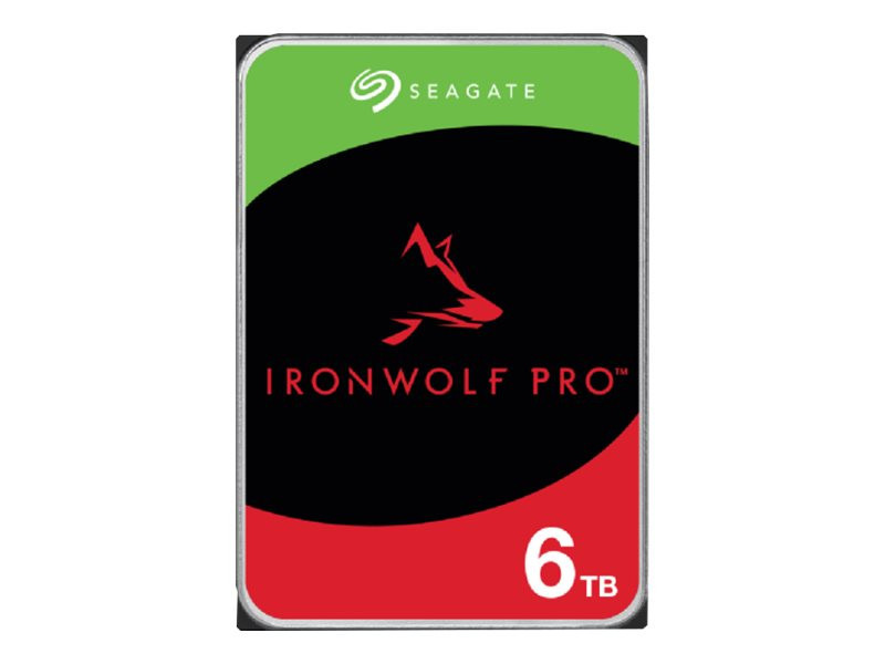 SEAGATE Ironwolf PRO NAS HDD 6To SATA