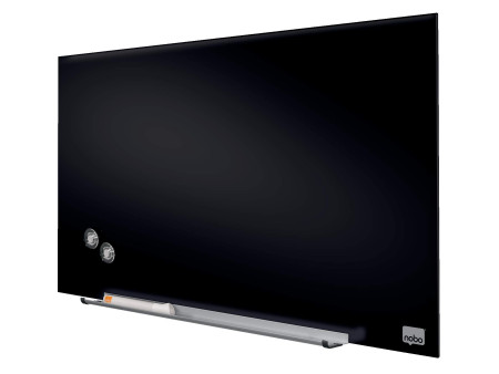 nobo Tableau en verre Impression Pro Widescreen, 31', noir