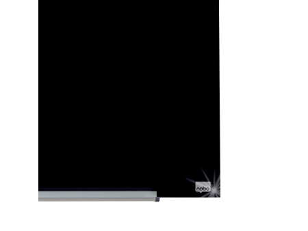 nobo Tableau en verre Impression Pro Widescreen, 31', noir