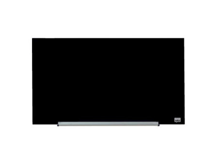 nobo Tableau en verre Impression Pro Widescreen, 31', noir