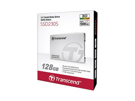 TRANSCEND 128Go SSD interne 2.5p - SATA