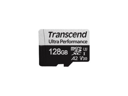 TRANSCEND 128Go microSD w/ adapter UHS-I