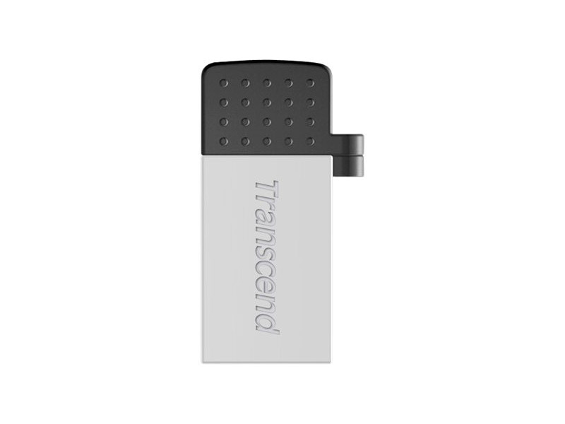 TRANSCEND 16Go Clé USB 2.0 OTG Argentée