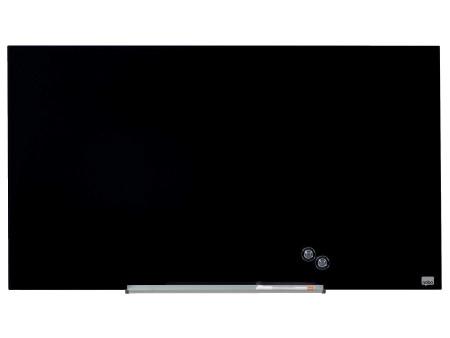 nobo Tableau en verre Impression Pro Widescreen, 45', noir