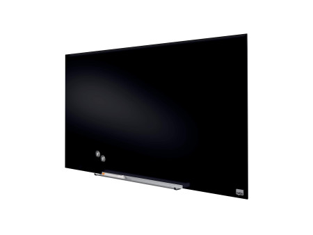 nobo Tableau en verre Impression Pro Widescreen, 45', noir