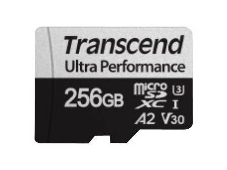 TRANSCEND 256Go microSD w/ adapter UHS-I