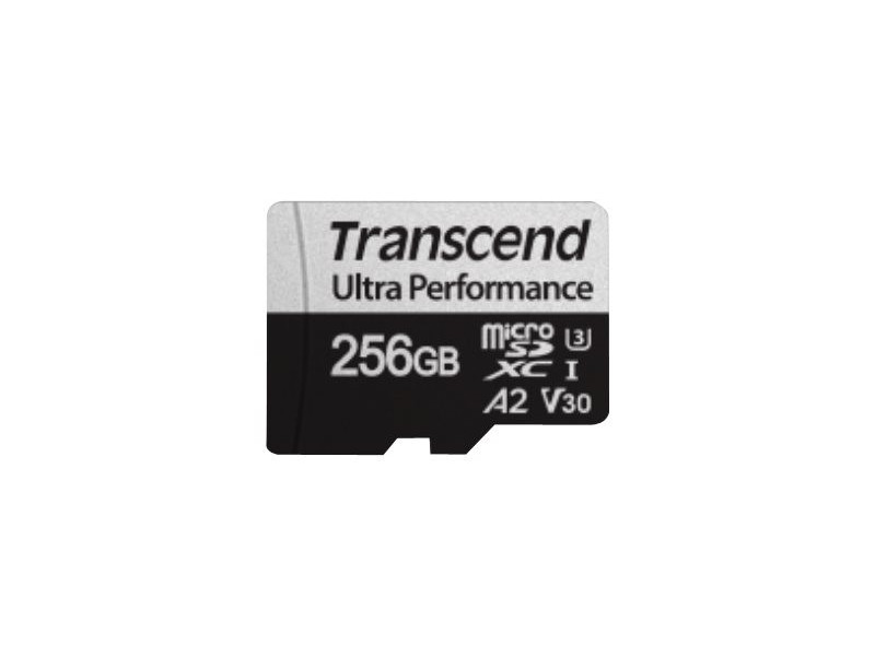TRANSCEND 256Go microSD w/ adapter UHS-I