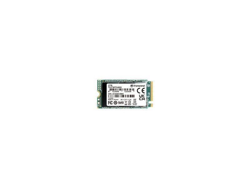 TRANSCEND 2To M.2 2242 PCIe Gen3x4 NVMe