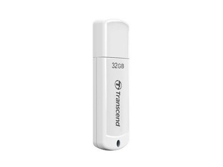 TRANSCEND 32Go Clé USB 2.0 - Blanc