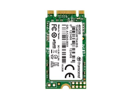 TRANSCEND 480Go M.2 2242 SSD SATA3 B+M