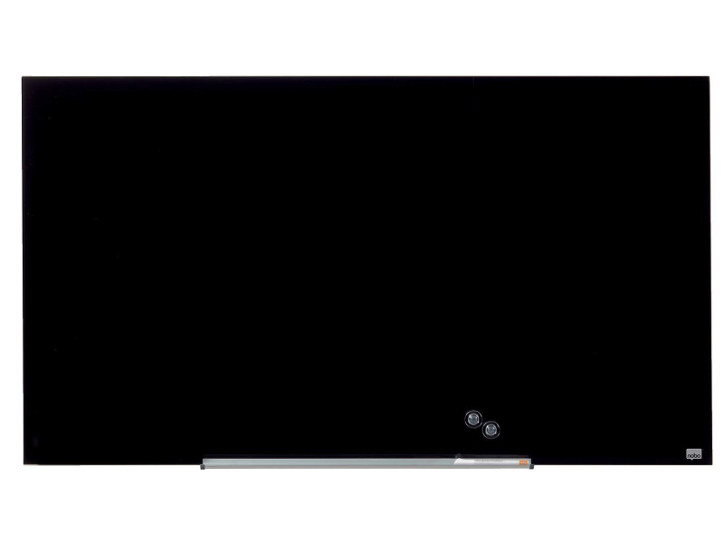 nobo Tableau en verre Impression Pro Widescreen, 57', noir