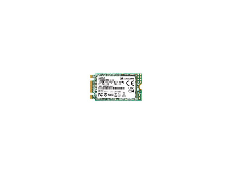 TRANSCEND 500Go M.2 2242 SSD SATA3 B+M