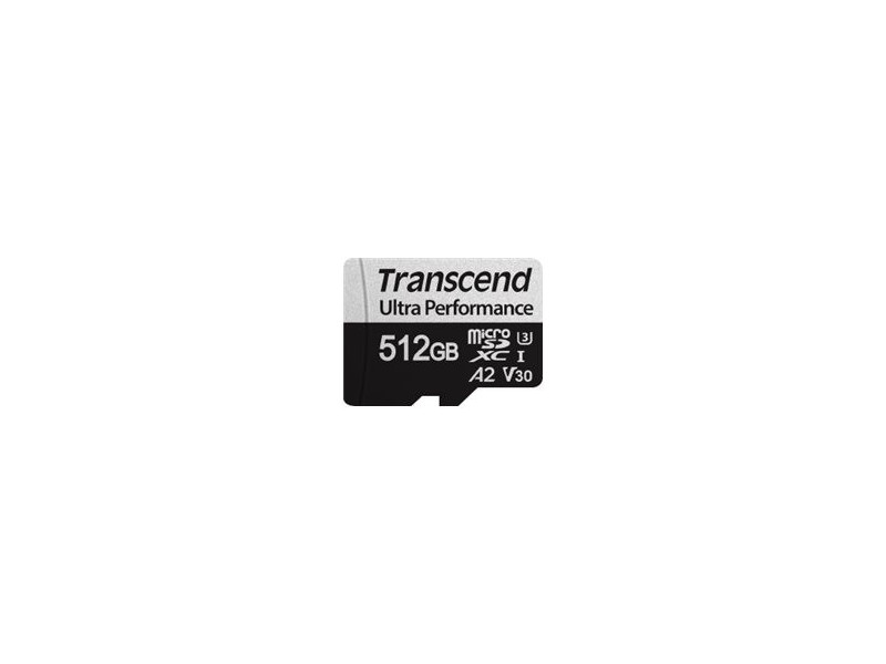 TRANSCEND 512Go microSD w/ adapter